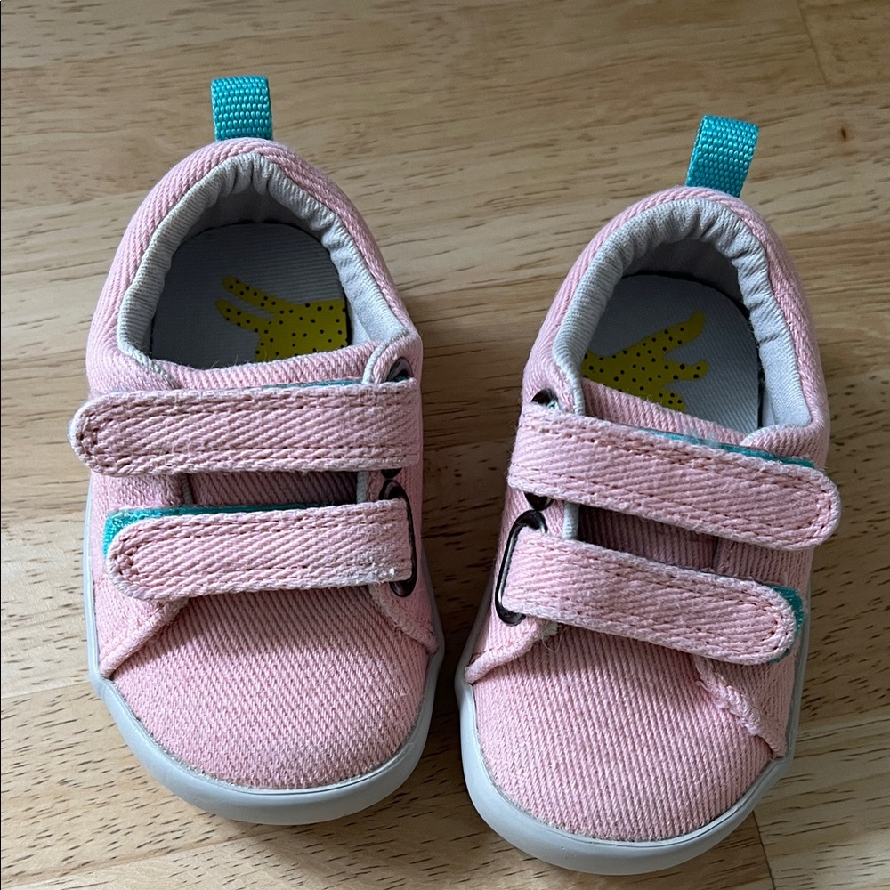 Ten little size 4 sneakers